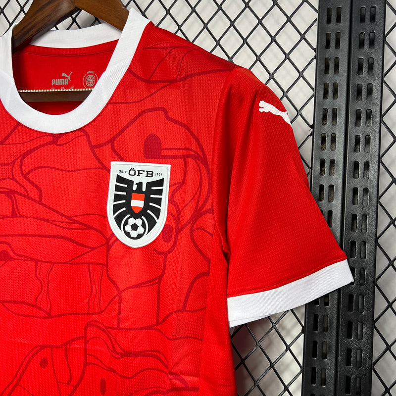 Camisa Austria 24/25 Casa EURO