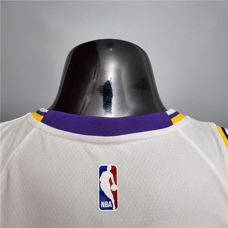 Regata NBA Los Angeles Lakers Away Branca - JAMES
