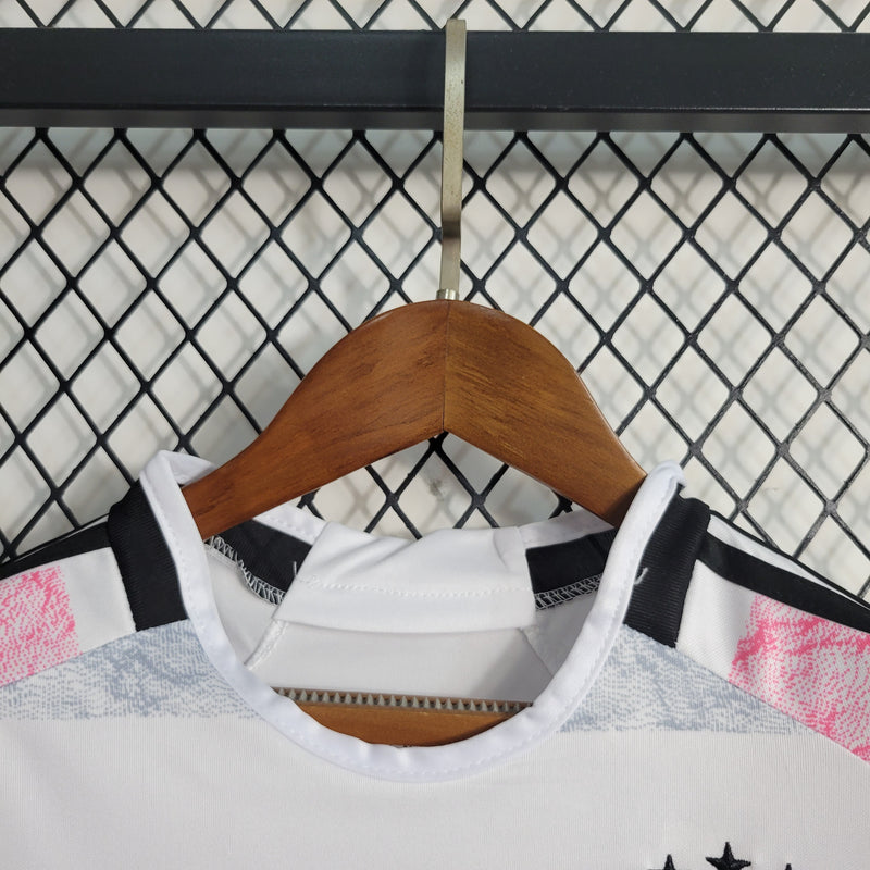 Camisa De Futebol Juventus Kit Infantil 23/24 Fora - Shark Store