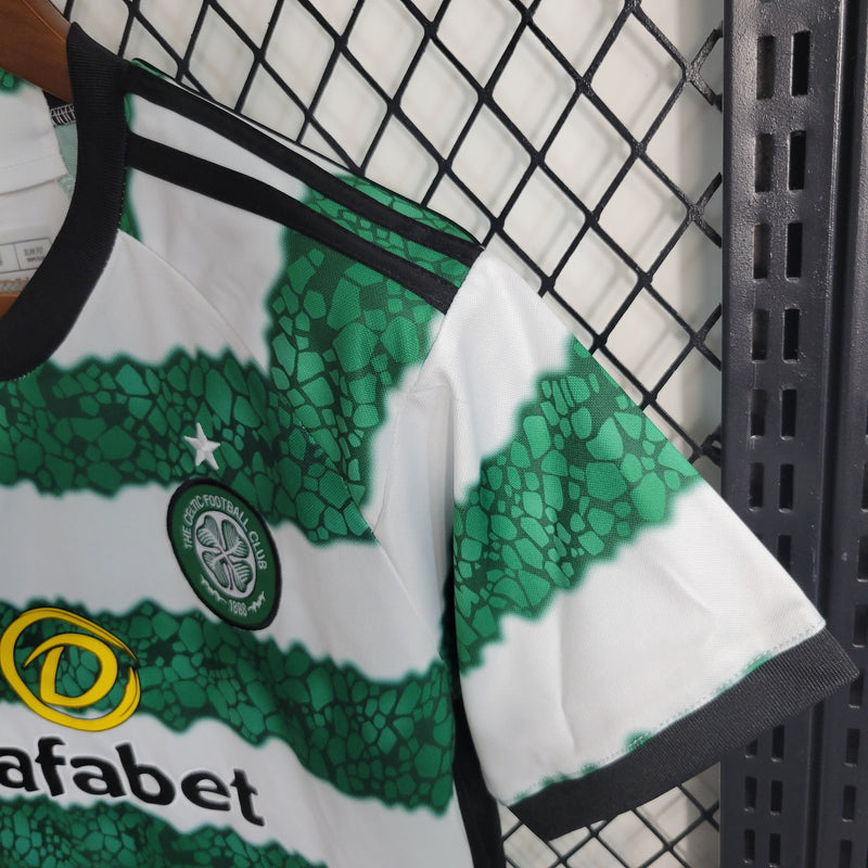 Camisa De Futebol Kit Infantil Celtics 23/24 Casa - Shark Store