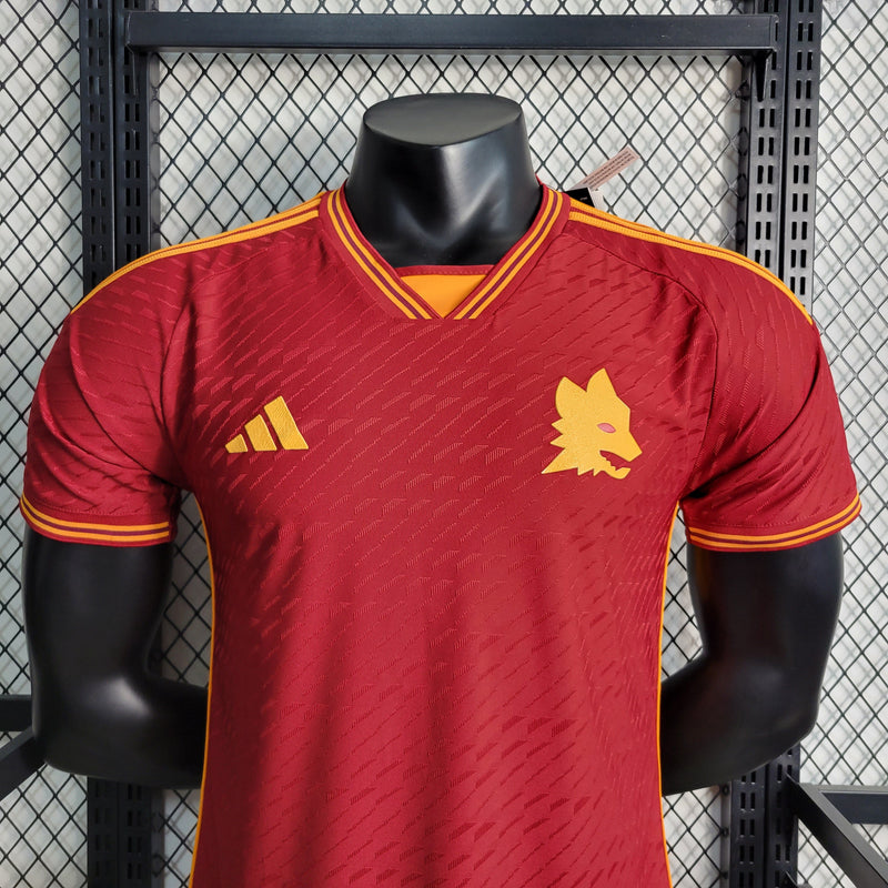 Camisa Roma Home 23/24 - Adidas Jogador Masculina - Shark Store