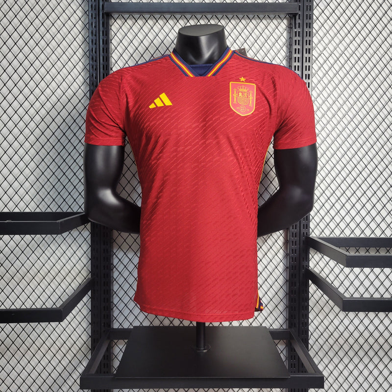 Camisa Espanha Titular 22/23 - Versão Jogador - Shark Store