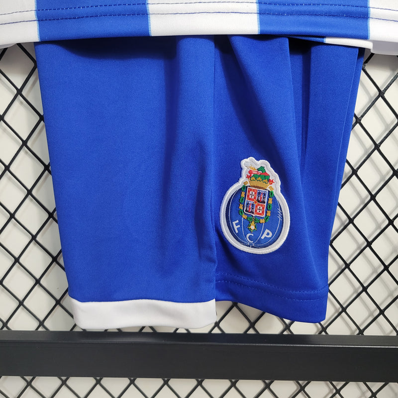 Camisa De Futebol Kit Infantil Porto 23/24 Casa - Shark Store
