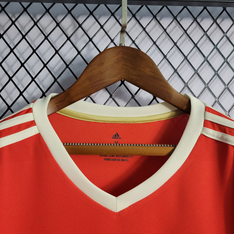 Camisa De Futebol Internacional Casa 22/23 - Versão Feminina - Shark Store