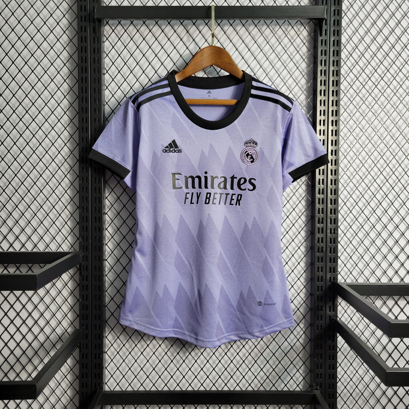 Camisa Real Madrid Reserva 22/23 - Versão Feminina - Shark Store