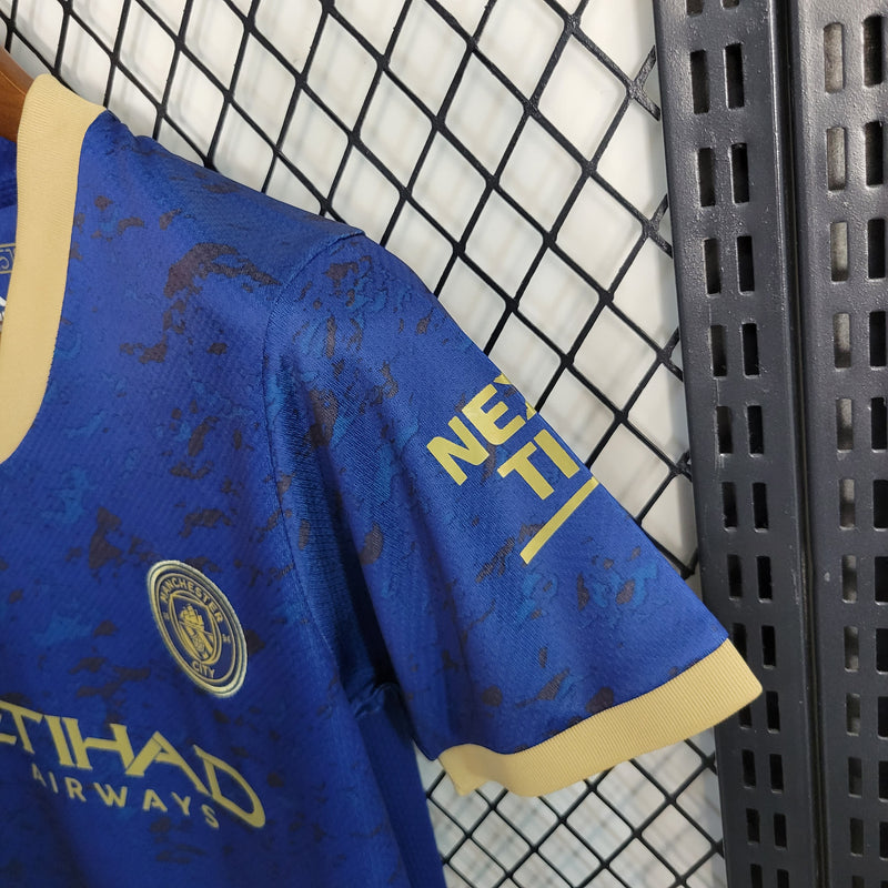 Camisa De Futebol Kit Infantil Manchester City 22/23 - Shark Store