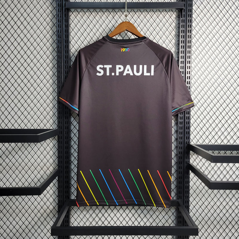 Camisa De Futebol St. Pauli 23/24 Fora I - Shark Store
