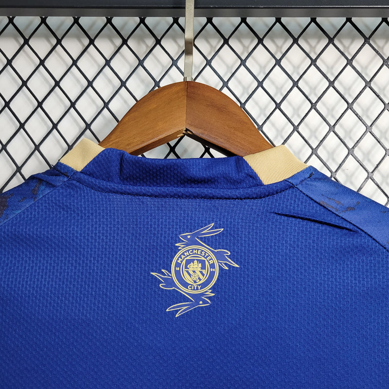 Camisa De Futebol Kit Infantil Manchester City 22/23 - Shark Store