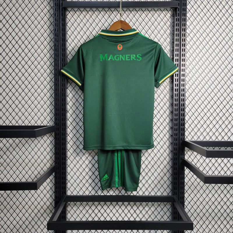 Camisa De Futebol Kit Infantil Celtic 23/24 Edição Limitada - Shark Store