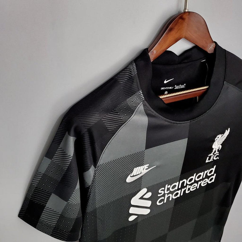 Camisa De Futebol Liverpool Goleiro 2021 - Shark Store