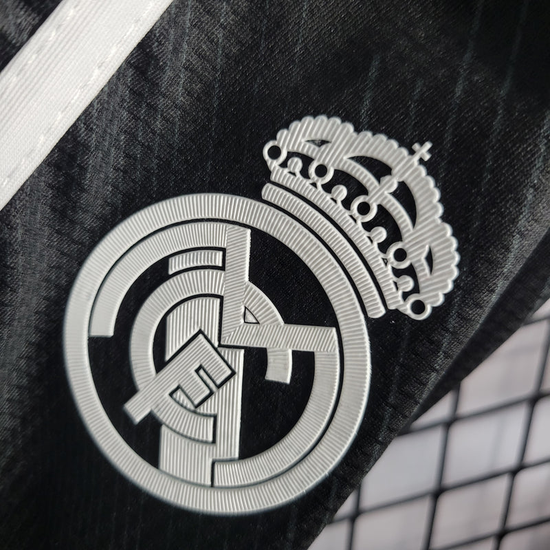 Camisa De Futebol Kit Infantil Real Madrid Black Y3 22/23 - Shark Store