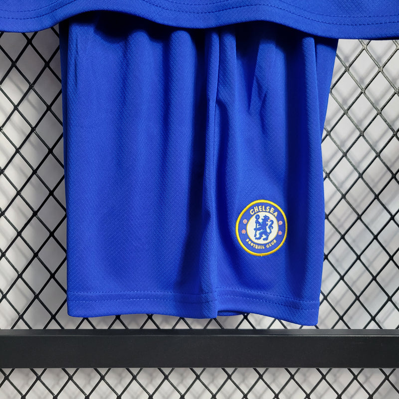 Camisa De Futebol Kit Infantil Chelsea 22/23 - Shark Store