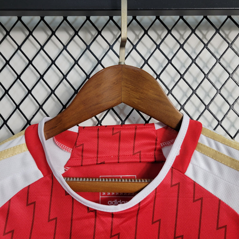23/24 Camisa De Futebol Kit Infantil Arsenal - Shark Store