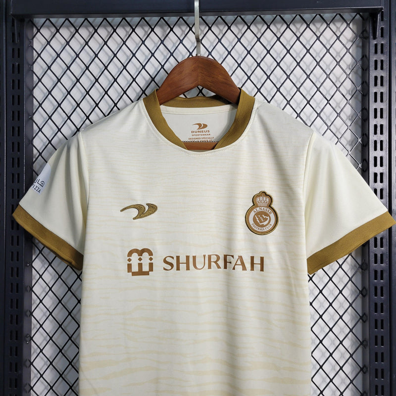 Camisa De Futebol 22/23  Kit Infantil Al Nassr - Shark Store