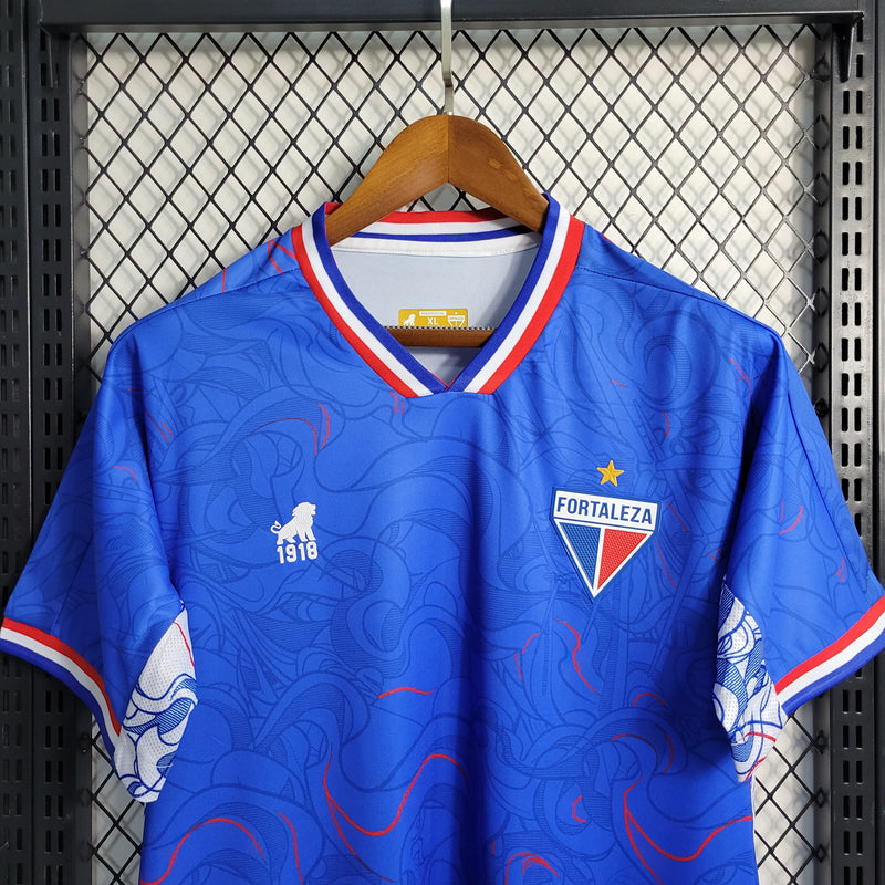 23/24 Camisa De Futebol Fortaleza Azul Treino - Shark Store