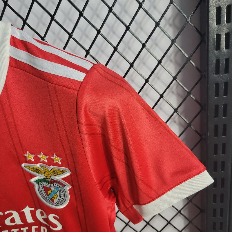 Camisa De Futebol Kit Infantil Benfica 22/23 - Shark Store