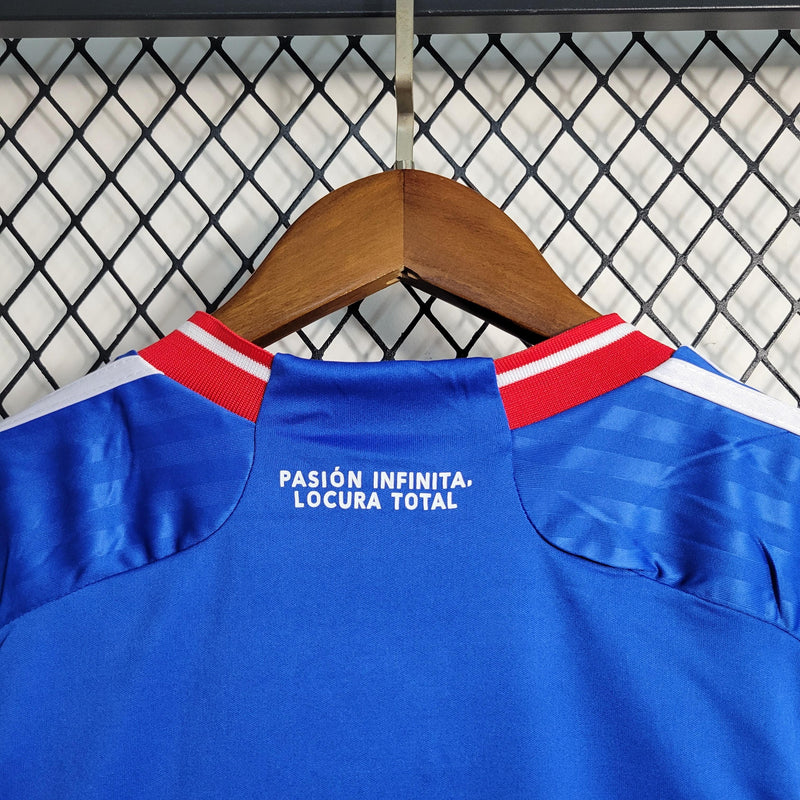 22/23 Camisa De Futebol Kit Infantil Chile - Shark Store