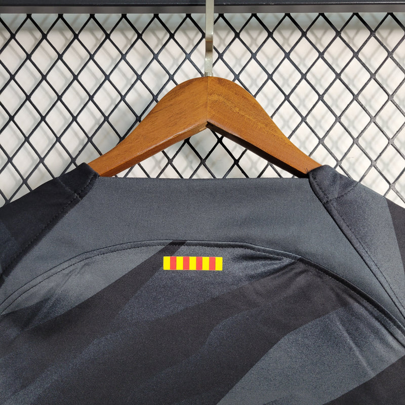Camisa De Futebol Barcelona 23/24 Goleiro - Shark Store