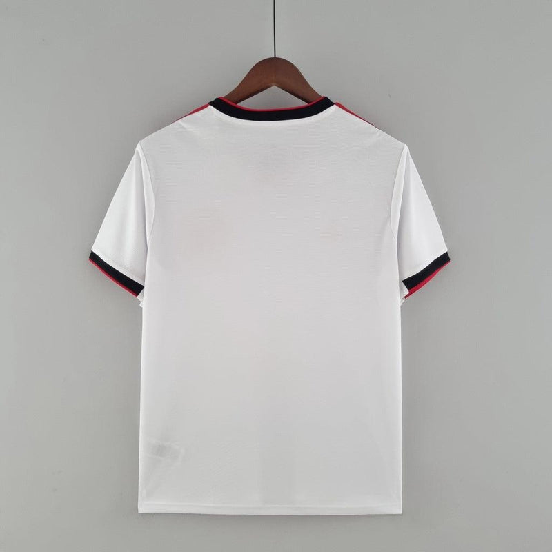 22/23 Camisa De Futebol Flamengo Branca Fora - Shark Store