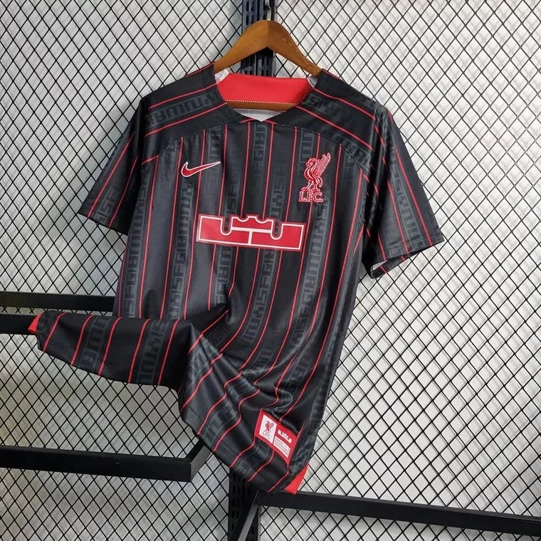Camisa De Futebol Lebrom James Liverpool 22-23 Co-marca - Shark Store