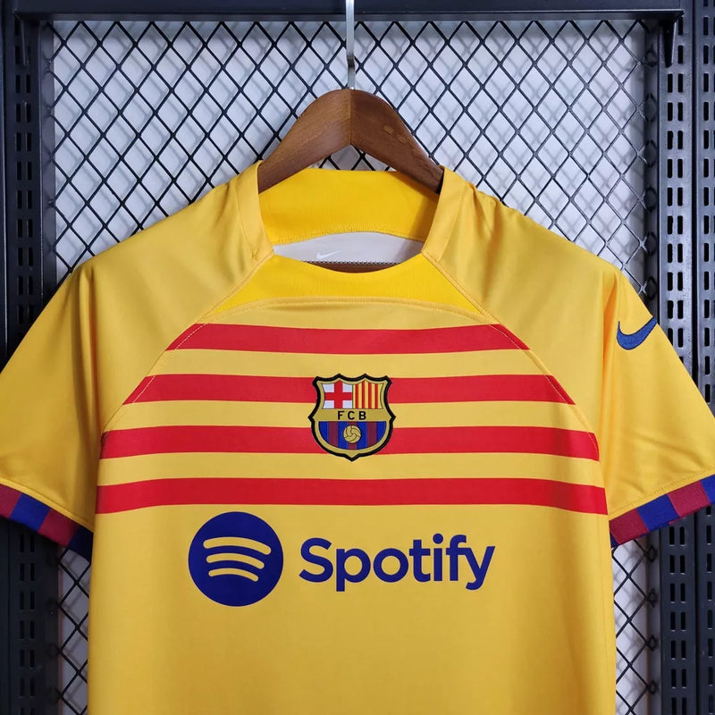 Camisa De Futebol Barcelona 4° Fora 22/23 - Shark Store