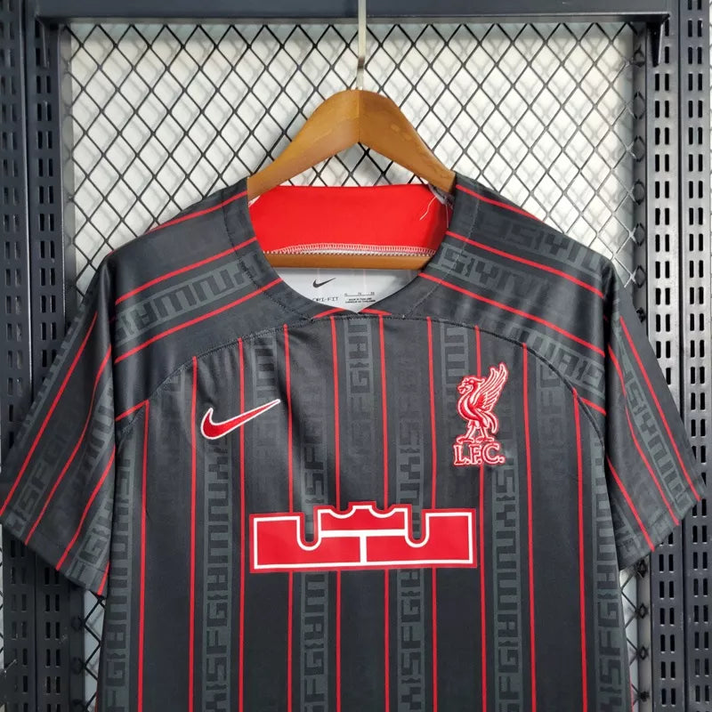 Camisa De Futebol Lebrom James Liverpool 22-23 Co-marca - Shark Store