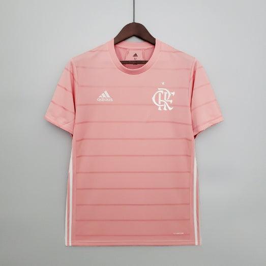 2021/2022 Camisa De Futebol Flamengo Rosa - Shark Store