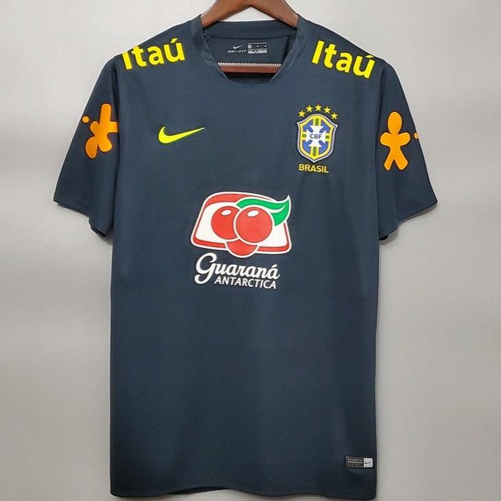 Camisa Da Seleção Brasileira Treino Azul Marinho 2022 - Shark Store