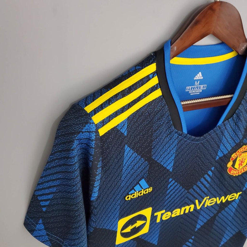 Camisa De Futebol Manchester United 3° Fora 21/22 - Shark Store