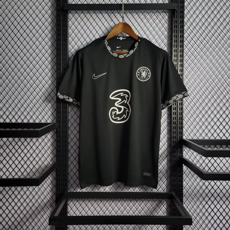 Camisa De Futebol Chelsea 22/23 Black - Shark Store