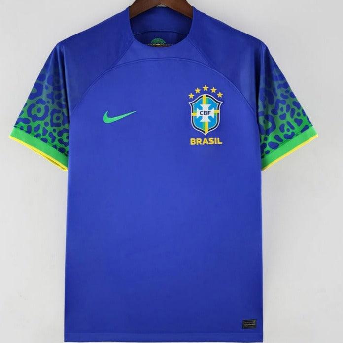 Camisa Da Seleção Brasileira Leopardo Azul 2022 - Shark Store