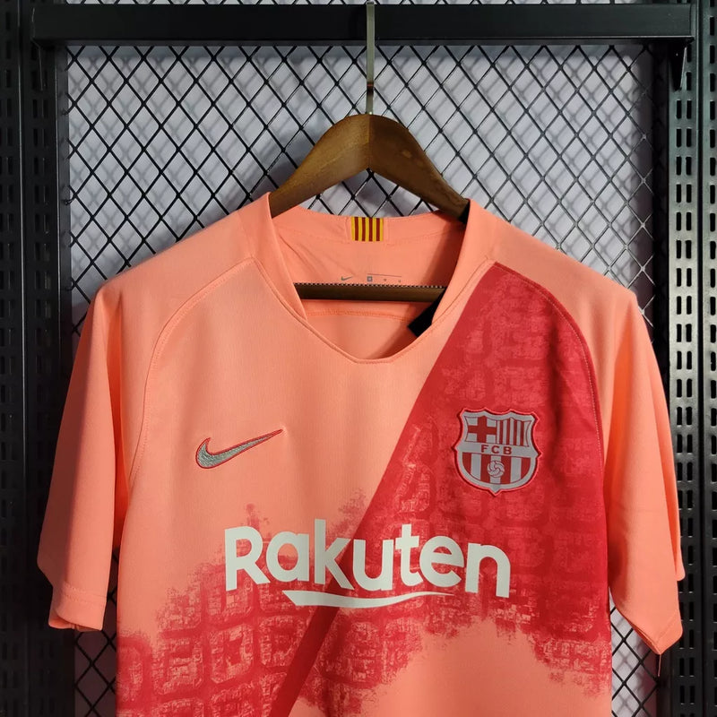 Camisa De Futebol Barcelona II Rosa 2018-2019 - Shark Store