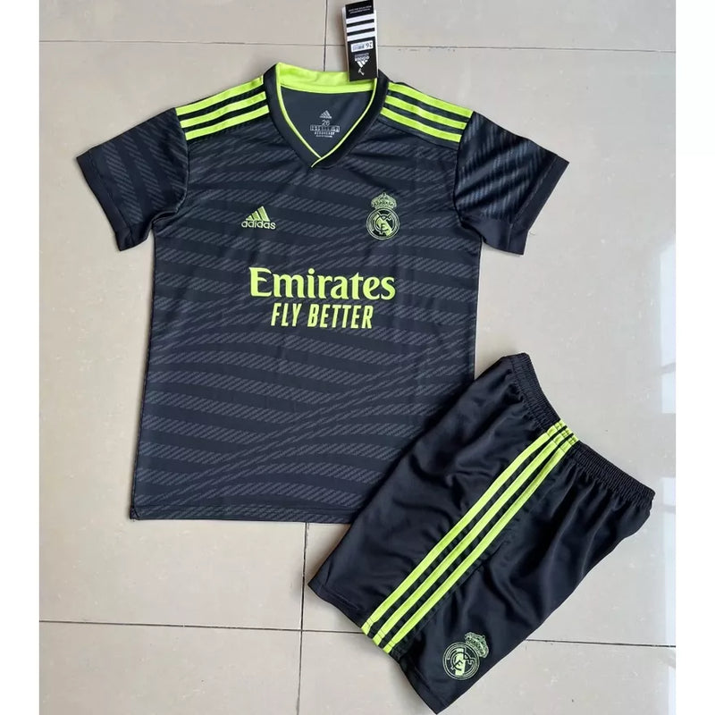 Camiseta Infantil Real Madrid 22/23 Kit Infantil - Shark Store