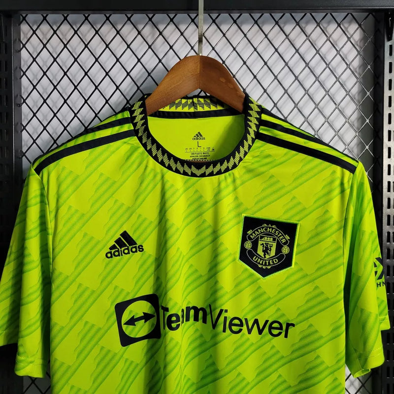Camisa De Futebol Manchester United 22/23 III - Shark Store