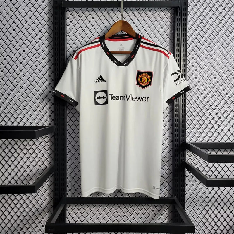 Camisa De Futenol Manchester United Branca 22/23 II - Shark Store