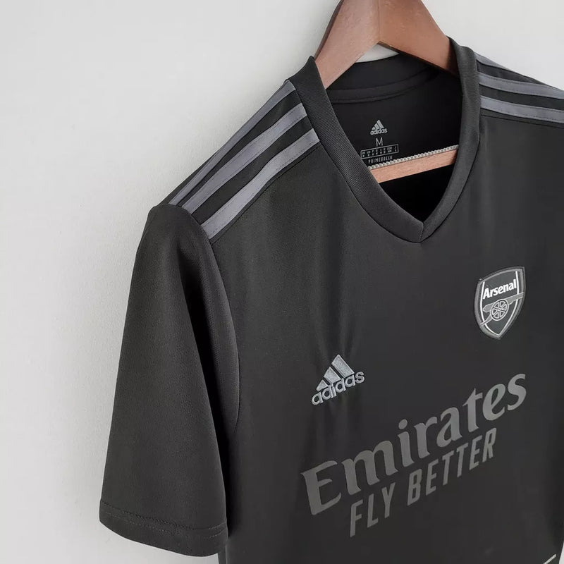 Camisa De Futebol Arsenal Black 22/23 - Shark Store