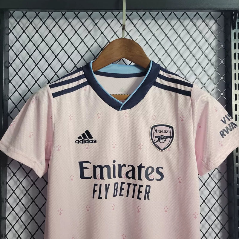 Camisa De Futebol 22/23  Kit Infantil Arsenal - Shark Store